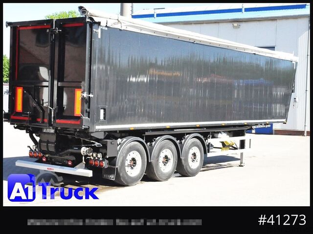 Tipper semitrailer KEMPF Kempf SKM 35/3 Schleuse ca 55m³  Lenkachse