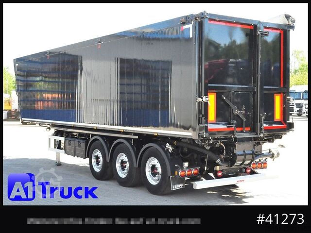 Tipper semitrailer KEMPF Kempf SKM 35/3 Schleuse ca 55m³  Lenkachse