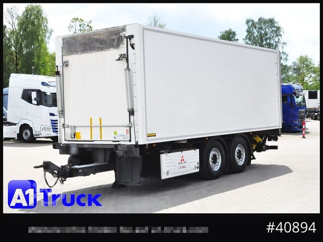 Reefer trailer ROHR durchladbar, LBW, hochgekuppelt Mitsubishi,