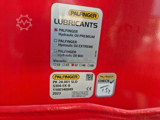 Tipper truck MAN TGS 28.510  6x4-4 BL Palfinger PK24.001 Funk AHK