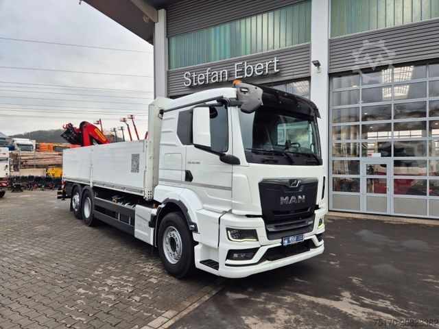 Autokran MAN TGS 26.470 6x2-4 LL Palfinger PK19.001 SLD5 Funk