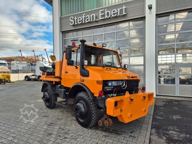 Spezial-LKW MERCEDES-BENZ Unimog U1600 4x4 Zweiweg ZW 100 S Railway 11584h