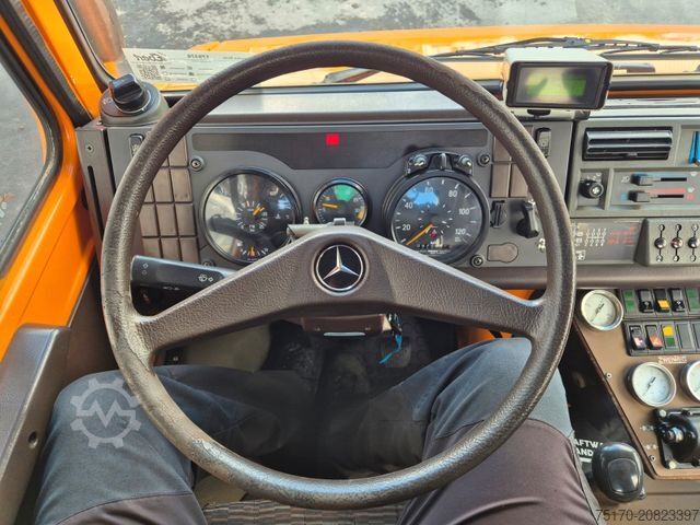 Spezial-LKW MERCEDES-BENZ Unimog U1600 4x4 Zweiweg ZW 100 S Railway 11584h