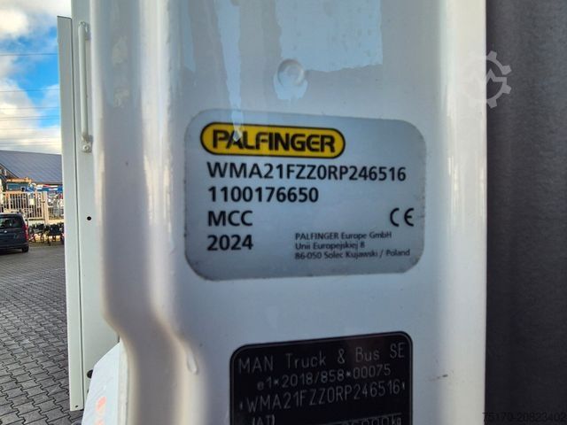 Autokran MAN TGS 26.470 6x2-4 LL Baustoff Palfinger PK20.501L