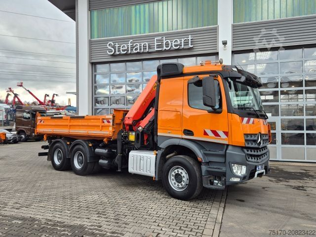 Dreiseitenkipper LKW MERCEDES-BENZ Arocs 2645 6x4 Palfinger 27002 SH