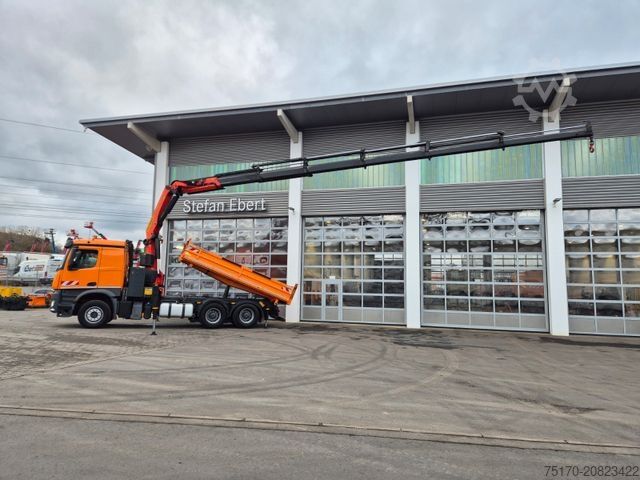 Dreiseitenkipper LKW MERCEDES-BENZ Arocs 2645 6x4 Palfinger 27002 SH