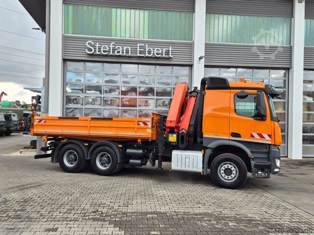 Dreiseitenkipper LKW MERCEDES-BENZ Arocs 2645 6x4 Palfinger 27002 SH