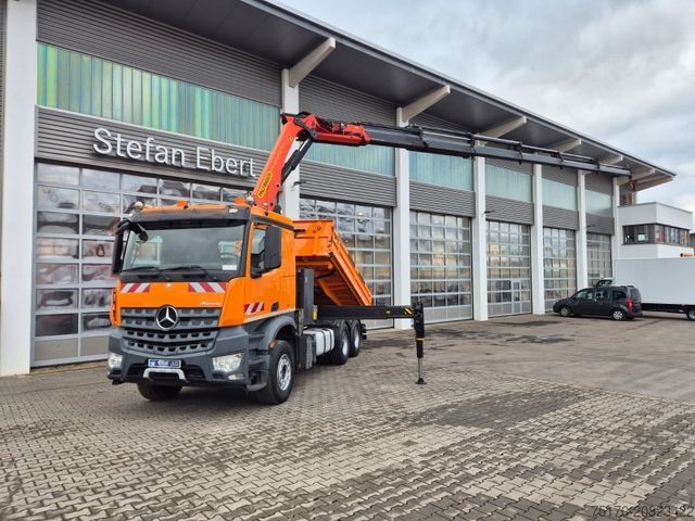 Dreiseitenkipper LKW MERCEDES-BENZ Arocs 2645 6x4 Palfinger 27002 SH