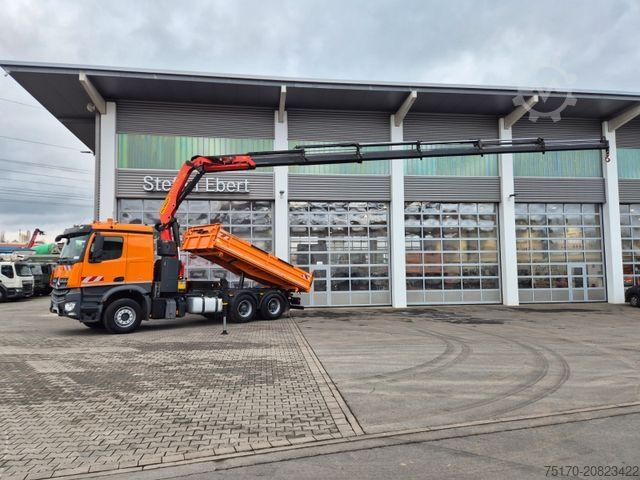 Dreiseitenkipper LKW MERCEDES-BENZ Arocs 2645 6x4 Palfinger 27002 SH