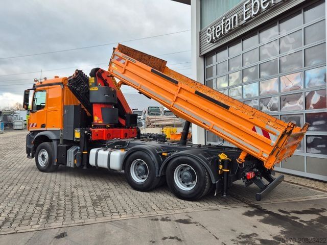 Dreiseitenkipper LKW MERCEDES-BENZ Arocs 2645 6x4 Palfinger 27002 SH