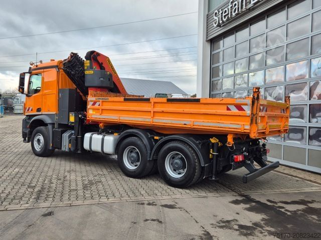 Dreiseitenkipper LKW MERCEDES-BENZ Arocs 2645 6x4 Palfinger 27002 SH