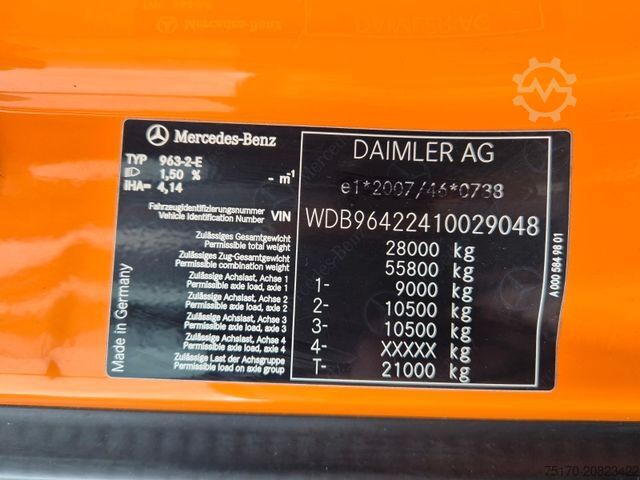 Dreiseitenkipper LKW MERCEDES-BENZ Arocs 2645 6x4 Palfinger 27002 SH