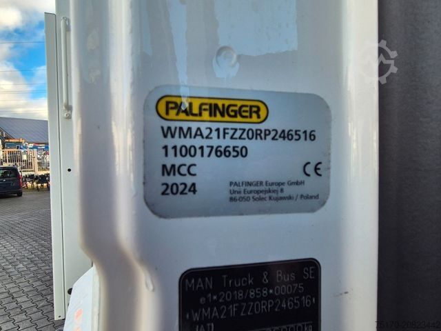 LKW mit Pritsche (offen) MAN TGS 26.470 6x2-4 LL Baustoff Palfinger PK20.501L