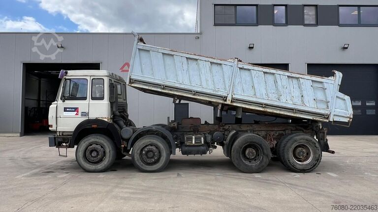 Tipper Iveco Magirus 340 - 34 (GRAND PONT / LAMES / BIG AXLE...