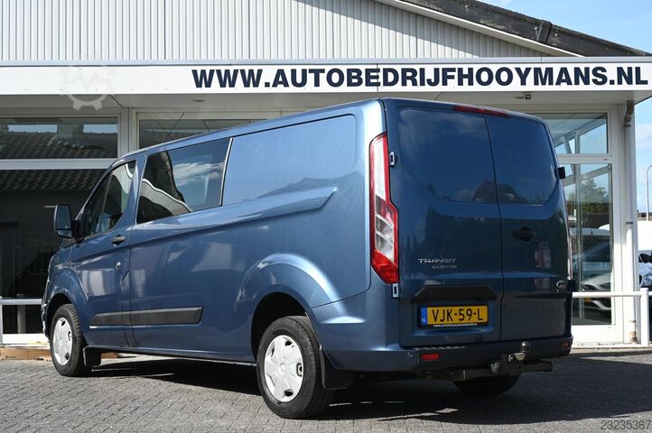 Ford Transit Custom 300 2.0 TDCi L2H1 Trend Double Cab, 6 seats, Apple CarPlay, towbar Ford Transit Custom 300 2.0 TDCI L2H1 Trend DC 6 Zit...