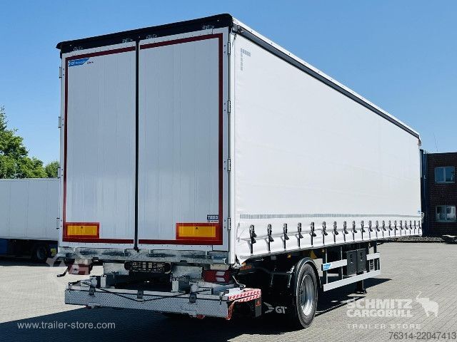 Open semitrailer with tarp  Curtainsider Standard Ladebordwand