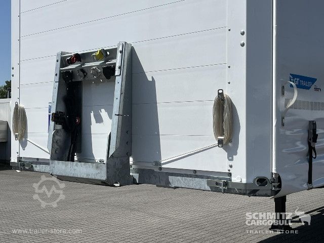 Open semitrailer with tarp  Curtainsider Standard Ladebordwand