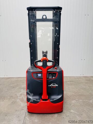 High Lift stacker Linde L 14 i Triplex Batterie Bj.22