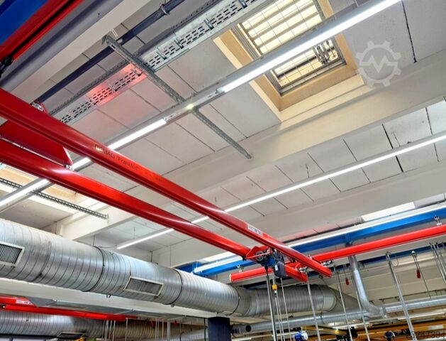 Overhead crane, crane runway, suspended runway crane Demag KBK 1000 Kg