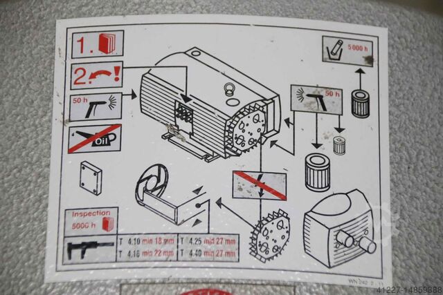 Vacuum pump 25 m³/h Becker VT 4.25