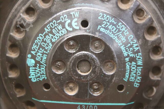 Axial fan ebm A2E200-AF02-02 TW