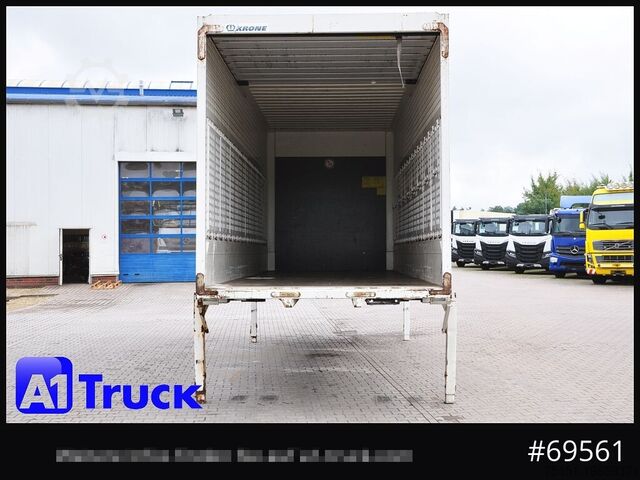 Swap body with box structure KRONE Wechselbrücke BDF 7,45 Koffer,  Textil 2750mm innen, 20 x vorhanden