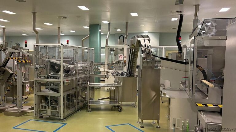 Blister line UHLMANN UPS 4 + C2206 + EKK 62 + VSM1221 + TD210