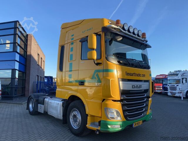 Standard tractor DAF XF 440 FT Spacecab / Euro 6 / NL / PTO / Hydrau...