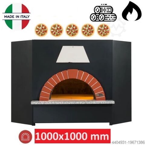 Wood-fired or gas Pizza Napoletana oven Napoli Forni OT 100