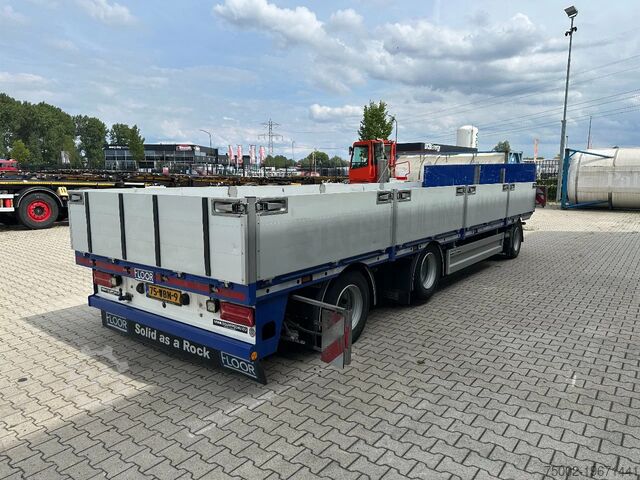 Loading platform Floor zeer mooie AXD.330 3-assige aanhanger met alu z...