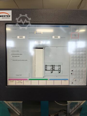Doppelgehrungssäge / Zuschnittzentrum Thorwesten DGS