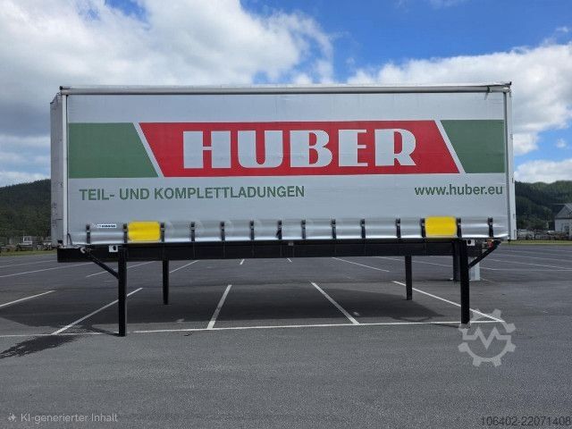 Swap chassis trailer Krone CURTAIN Box / Brücke, 2x vorhanden