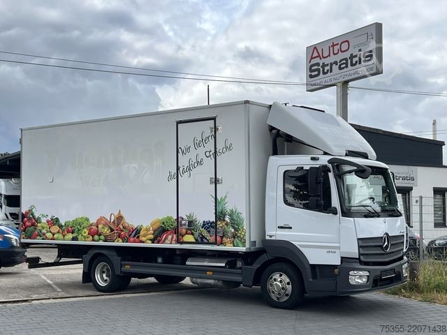 Refrigerator body van MERCEDES-BENZ Atego 816 6mCarrier Xarios 500 Diesel+StromEuro6
