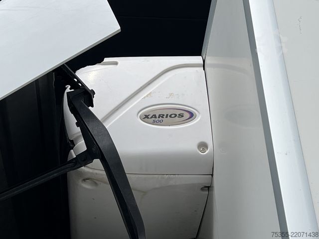 Refrigerator body van MERCEDES-BENZ Atego 816 6mCarrier Xarios 500 Diesel+StromEuro6
