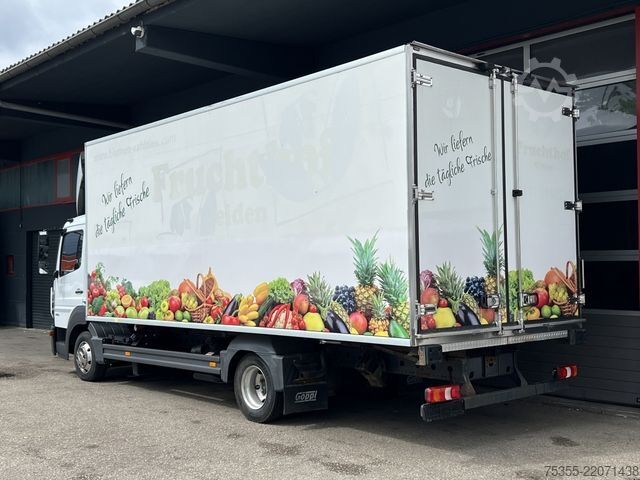 Refrigerator body van MERCEDES-BENZ Atego 816 6mCarrier Xarios 500 Diesel+StromEuro6