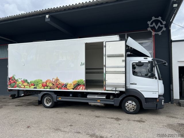 Refrigerator body van MERCEDES-BENZ Atego 816 6mCarrier Xarios 500 Diesel+StromEuro6