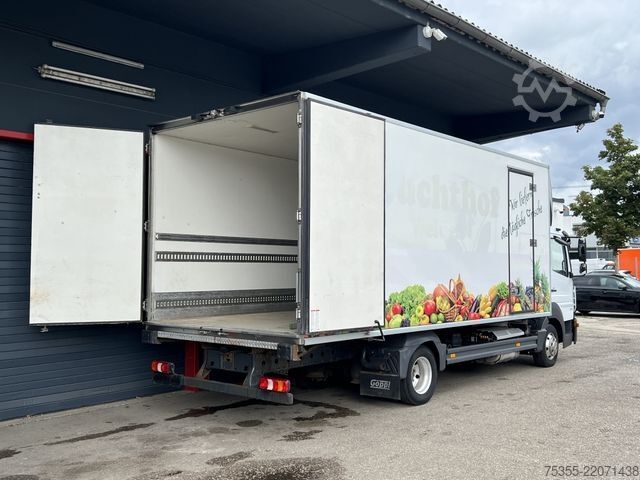 Refrigerator body van MERCEDES-BENZ Atego 816 6mCarrier Xarios 500 Diesel+StromEuro6