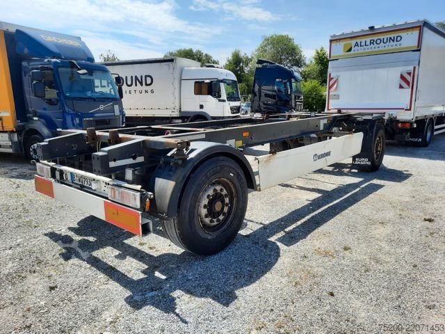 Swap chassis trailer KRONE Lafette