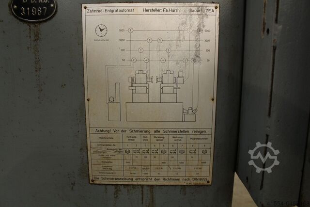Deburring Machine Hurth ZEA1