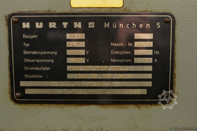 Deburring Machine Hurth ZEA1