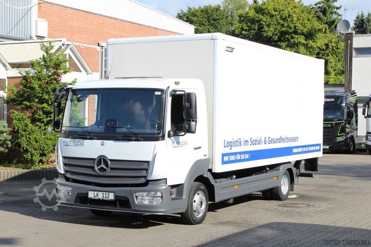 Transporter mit Koffer Mercedes-Benz Atego 818 E6 Koffer 6m Klima LDW Schalter LBW