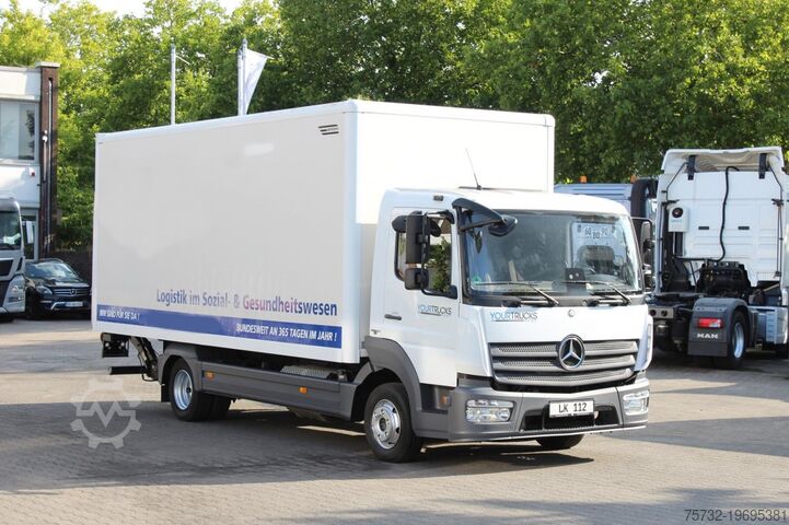 Transporter mit Koffer Mercedes-Benz Atego 818 E6 Koffer 6m Klima LDW Schalter LBW