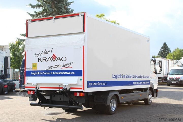 Transporter mit Koffer Mercedes-Benz Atego 818 E6 Koffer 6m Klima LDW Schalter LBW