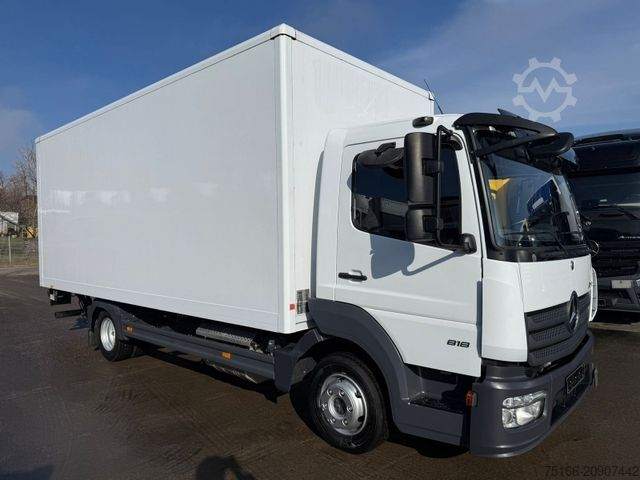 Box van MERCEDES-BENZ ATEGO 818 L Koffer 6,10 m LBW 1 to.*AHK*EURO 6E