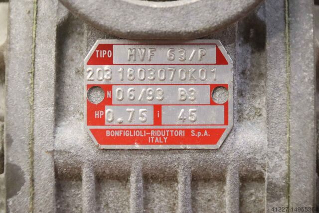 Geared motor 0.22 kW 29 rpm Bonfiglioli Lafert MVF 63/P AFS 63/4