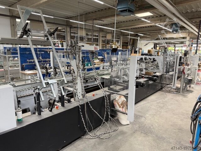Folding carton gluing machine HEIDELBERG DIANA Smart 115