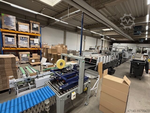 Folding carton gluing machine HEIDELBERG DIANA Smart 115