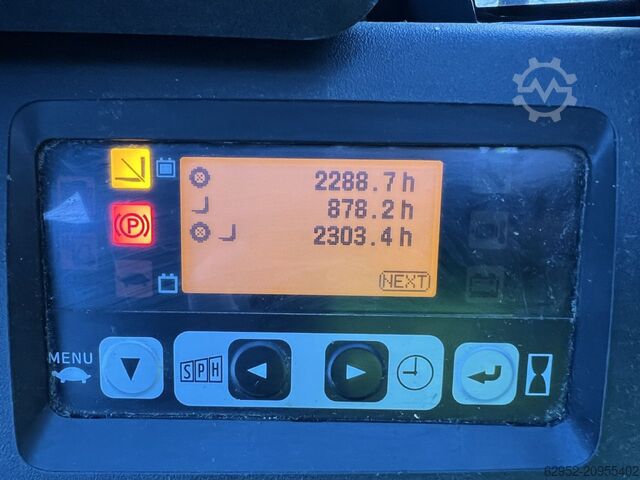 Electric 3-wheel forklift Toyota 8 FBET 18