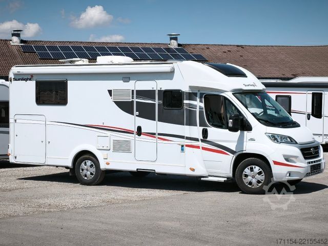 Teilintegriertes Wohnmobil SUNLIGHT T 68, SAT, Navi, RFK, Klima