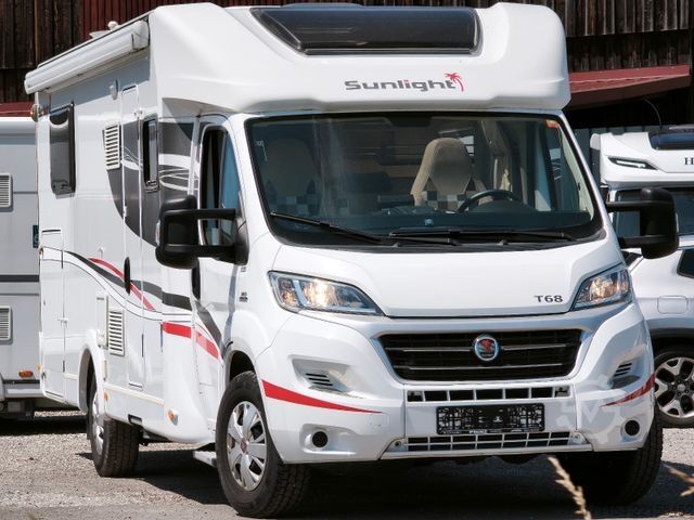 Teilintegriertes Wohnmobil SUNLIGHT T 68, SAT, Navi, RFK, Klima